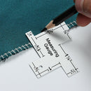 Seam Template Sewing Ruler Tailor Ruler Patchwork Quilting Measuring Gauge