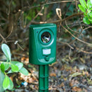 Fox Scarer Ultrasonic Animal Repeller Outdoor Pest Repellent Cat Dog Deterrent