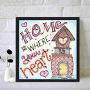 5D DIY Full Round Diamond Painting Color Home Cross Stitch Embroidery Mosaic