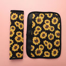 Universal Sunflower Shoulder Seat Belt Cover Car Seat Belt Pads Backpack Straps