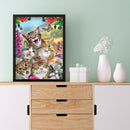 5D Diamond Painting DIY Lovely Cats Pictures Kit Full Drill Art Craft Home Decor