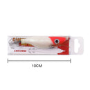Luminous Squid Jig Fishing Wood Shrimp Lure 10cm Cuttlefish Bait (Style 12)