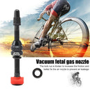 MUQZI Alloy Tubeless Road Bicycle Presta Valve Stem with Cap (60mm Black) Newly