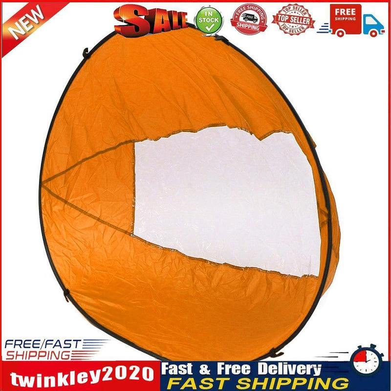 Foldable Kayak Boat Wind Sail Surfing Kayak Downwind Wind Paddle (Orange) Newly