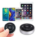 1x Car Wireless Bluetooth Media Audio Music Steering Control Remote Wheel R5H1