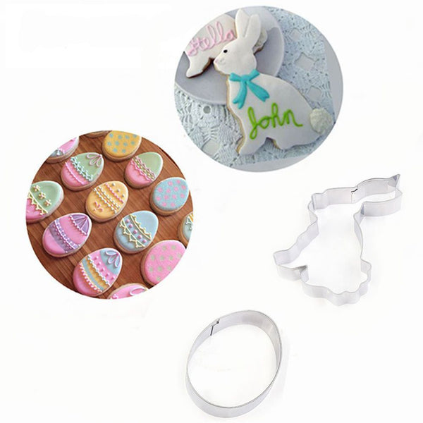 Easter Decoration Easter Egg Easter Biscuit Mould Cake Mold Cookies Cutter