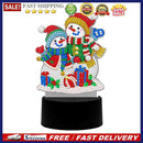 LED Lamp DIY Rhinestone Cross Stitch Home Decor Mosaic Handmade Gift Orname