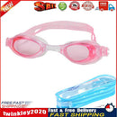 Anti UV Swimming Glasses Adults Kids Water Sport Anti-fog Goggles (Pink) Newly