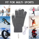 Warm Hand Heating Gloves Comfortable Soft Wearable Winter Mittens Hand Warmer