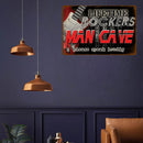 Guitar Sheet Metal Drawing Metal Painting Tin Wall Home Poster Bedroom Art Sign