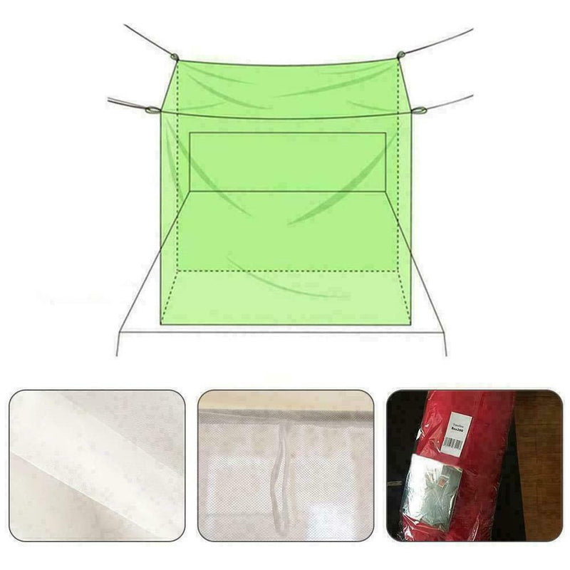 Large White Camping Mosquito Net Indoor Outdoor Insect Tent T1H AA Storage P8M2