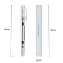 Lip Liner Beauty Measuring Microblading Tattoo Eyebrow Marker Pen Measure Ruler