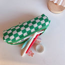 2pcs Makeup Case Knitting Makeup Bags Zipper Portable Travel for Weekend Holiday