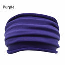 Hair Band Turban Running Headwrap Wide Sports Headband Fold Yoga Hairband