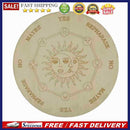 Wooden Divination Pendulum Board Star Sun Moon Energy Meditation Ornaments