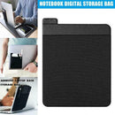 Self Adhesive Laptop Back Storage Bag Mouse Digital Drive Hard Organizer T5Z9