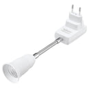 E27 Flexible Extension Lamp Holder Adapter Converter Socket Light Bulb Base