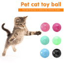Pet Products Interactive Throwing Bell Toys for Cat Scratch Rattle Ball