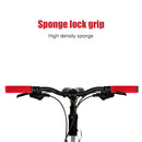 MOTSUV MTB Bike Handlebar Cover Grips Bicycle Locking Handle Grip (Red) Newly