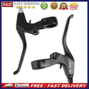 1 Pair Aluminum Bicycle Brake Levers Mountain Bike Brake Handles(Black)