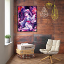 5D Animation girl Diamond Painting Special Shape Rhinestone Partial