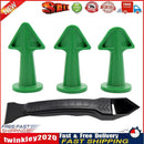 Caulking Construction Silicone Remover Caulk Finisher Scraper (Green Set) Newly