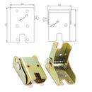 Head Stable Sofa Furniture Hinges Hardware Folding Table Leg Leg Folding Hinge