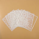Stamp Geometric patterns Painting template Scrapbooking Layering Stencils