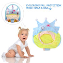 Baby Sofa Support Seat Cover Learning To Sit Chair Case No Filler (Blue) Newly
