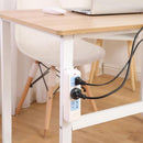 Wall Socket Holder Shelf Self Adhesive Wall Mounted Power Plug Storage Rack