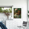 Cabin River Fish Canvas Paint By Numbers Oil Hand Painted Home Drawing Kit