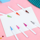 Permanent Highlighter Pen Watercolor Marker Double-ended Fineliners pen