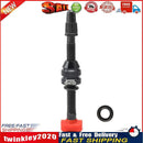 MUQZI Alloy Tubeless Road Bicycle Presta Valve Stem with Cap (60mm Black) Newly