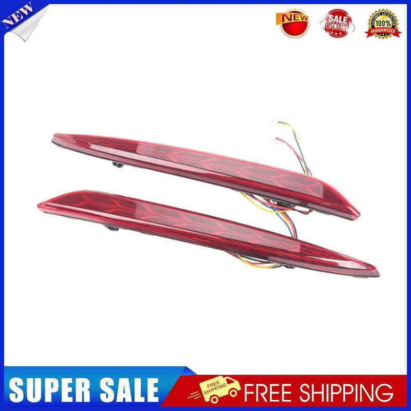 #A 2pcs/lot Car Taillight Rear Bumper Brake Lamp Night Driving Warning Tail Lamp