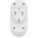 Travel Plugs European Conversion Plug 1 to 2 Way Socket Adapter EU Standard