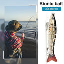 8 Segment 13cm 30g Sea Fishing Lures Sinking Artificial Hard Bait (D8K-01)