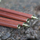 Folding Chopsticks Outdoor Camping Picnic Portable Tableware (Mahogany) Newly