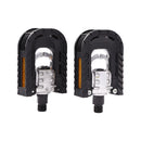 1 Pair Reflective Ball Bearing Folding Bicycle Pedal MTB Bike Anti-Slip Pedals