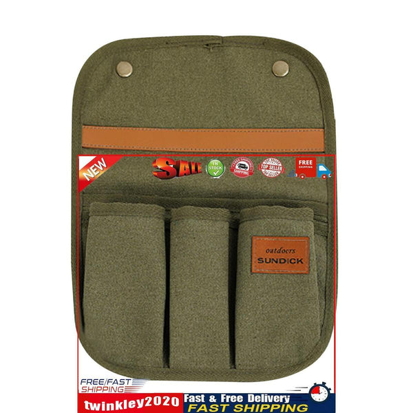 Wheelchair Armrest Accessories Side Bags & Portable Pouches (Army Green) Newly