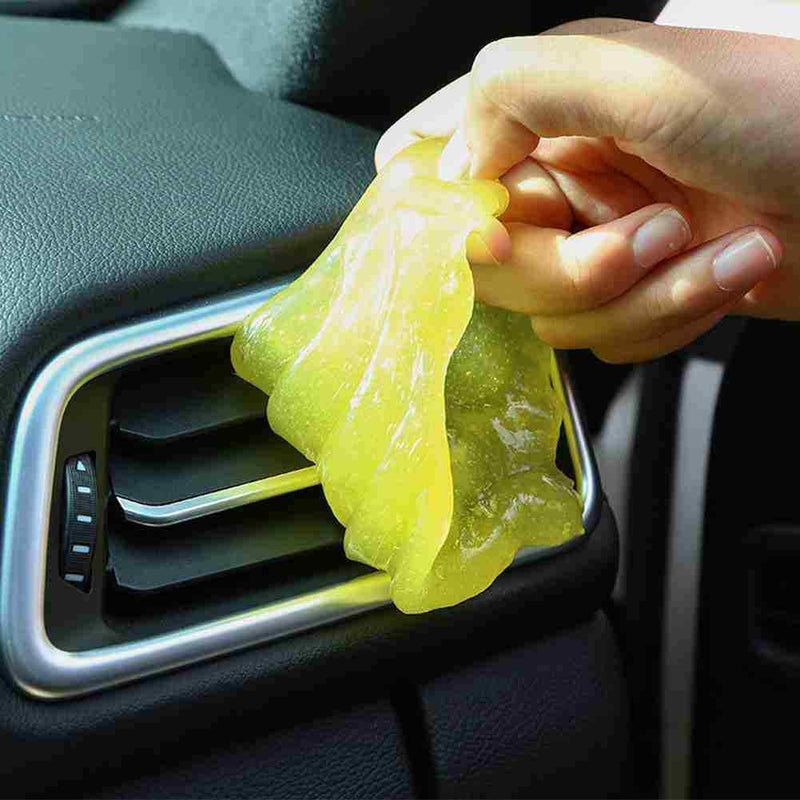 Magic Sticky Dust Dirt Cleaners Soft Glue Gum Gel Car Keyboards PC Cleaning Y2W7