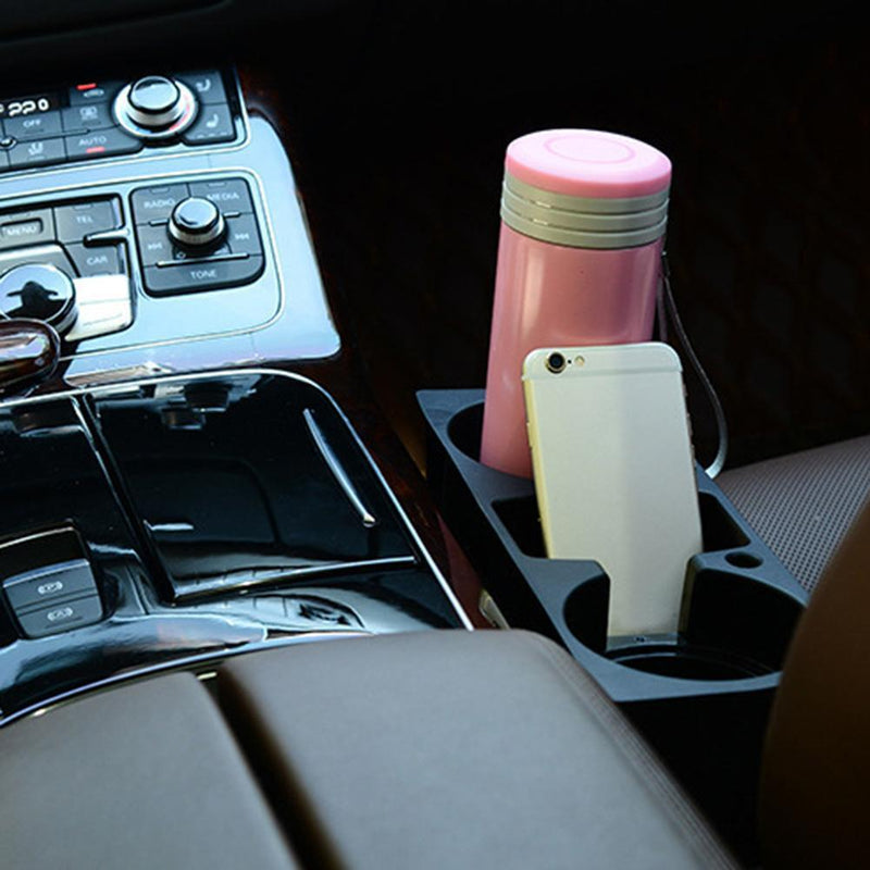 Multifunctional Car Auto Seat Seam Drink Beverage Cup Holder Organizer Box