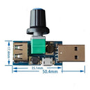 USB Fan Governor Switch Module Wind Speed Regulator Wind Speed Controller