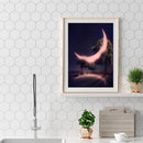 Diamond DIY moon Full Round Drill Rhinestone Picture