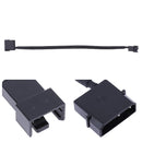 5x2pcs 4pin IDE Molex to 1-Port 3Pin/4Pin  Cooling Fan Splitter Power Cable