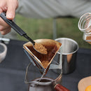 Coffee Filter Rack Stainless Steel Outdoor Camping Dripper Coffee Making To