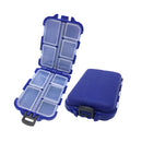 Fishing Lure Box 10 Compartments Bait Hook Storage Box Case Fishing Tackle