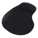 Silicone Wrist Rest Support Mouse Pad PU Anti-slip Hand Pillow(Black)