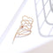 Women Scarf Buckle Lapel Simple Pin Flower Brooch Alloy Hollow Fashion