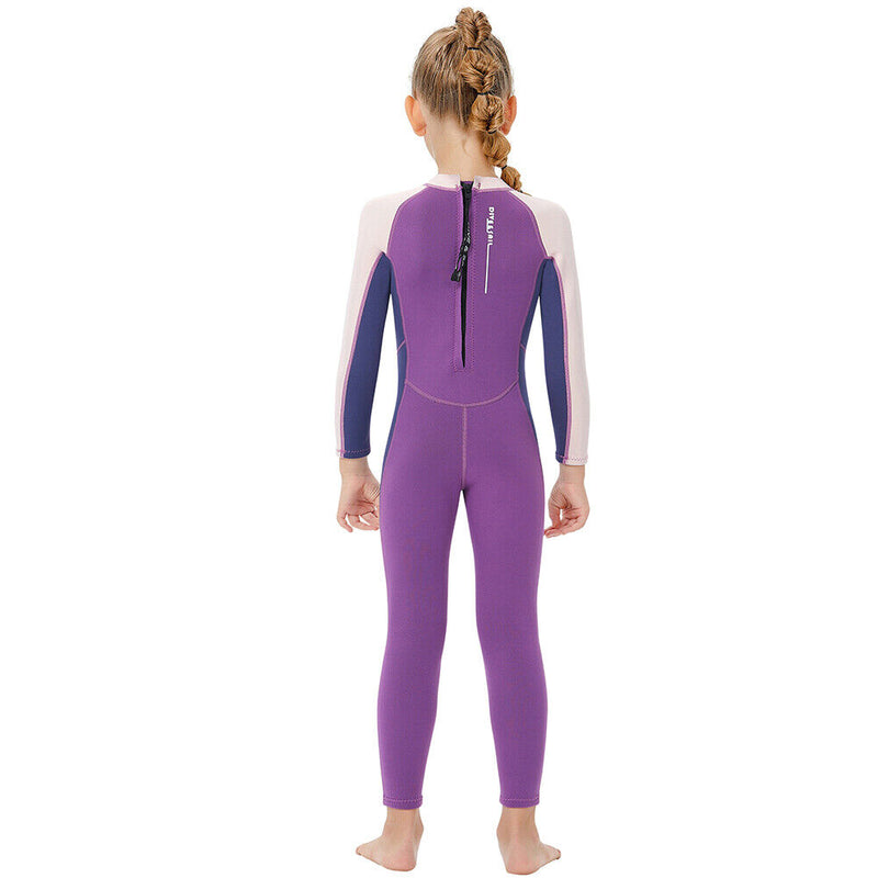 DIVE SAIL Scuba Diving Snorkeling Swimming Kid Girl Wetsuit (M151567K XL) Newly