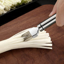 Tomato Onion Shredder Vegetables Slicer Cutting Aid Holder Guide Slicing Fork